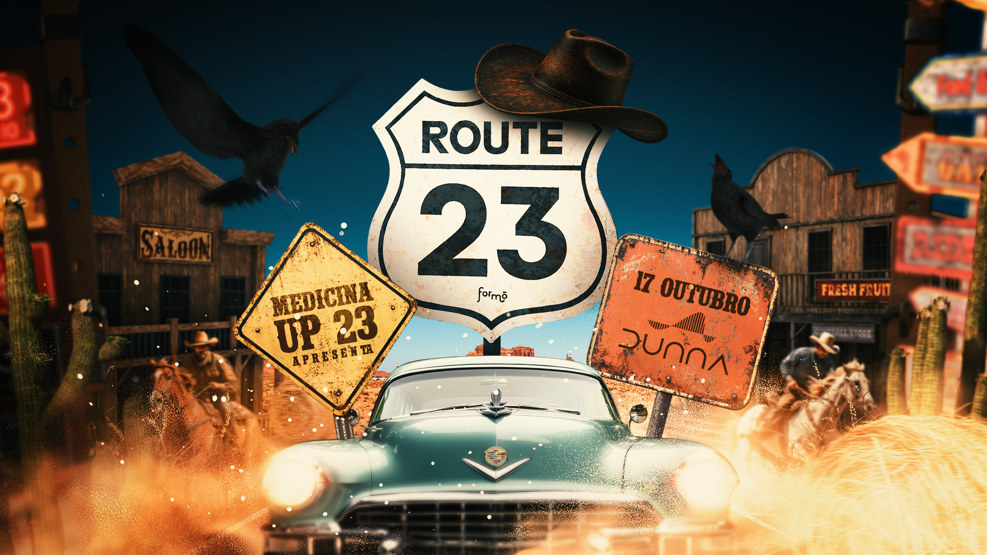 Route 23 — identidade visual Meio Médico